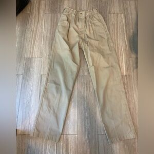 CREEKWOOD Mens DUCKS Elastic Waist Pants Khaki Tan 38 Tall